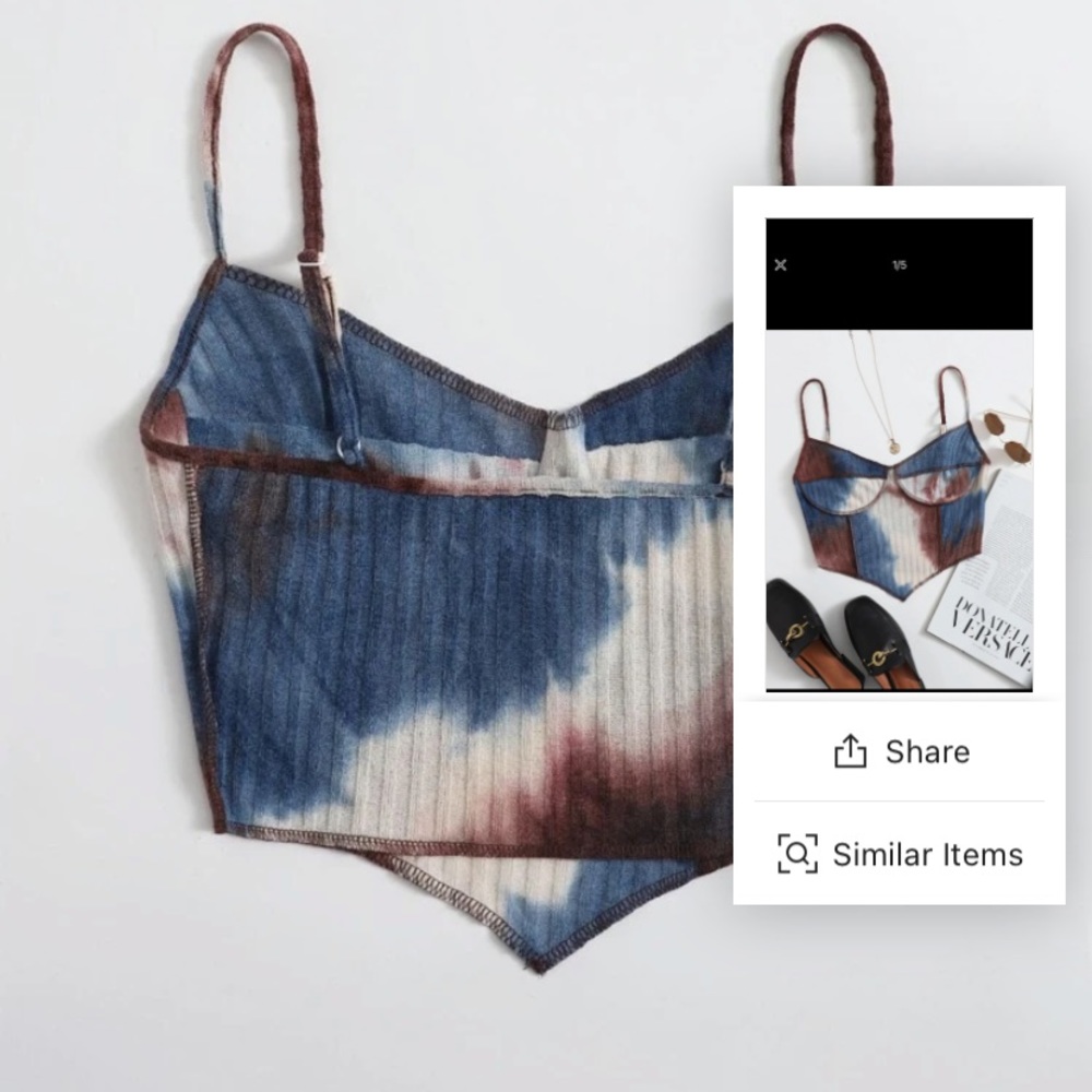 SHEIN 1XL crop top